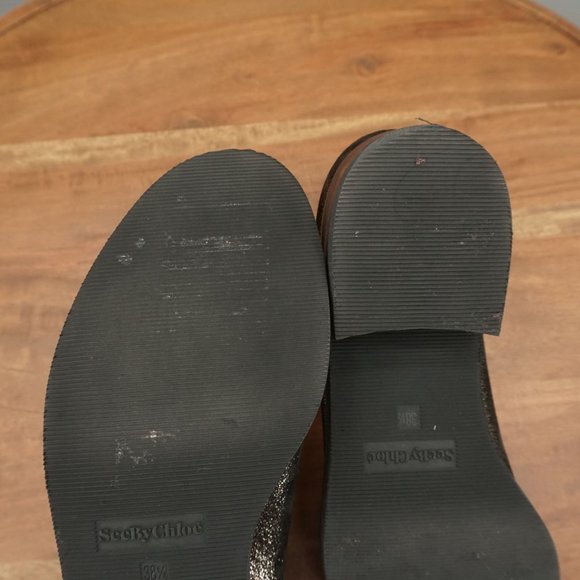 See By Chloe Metallic Ankle Boots - Picture 11 of 11